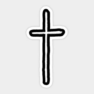 The Cross Sticker